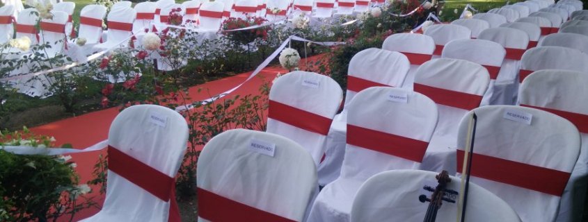 Ceremonia Civil y Cóctel de Boda en Los Jardines del Alberche de Aldea del Fresno