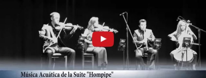 Música Acuática de la Suite &quot;Hornpipe&quot; de G.F. Haendel - Cuarteto EnClave Maestoso
