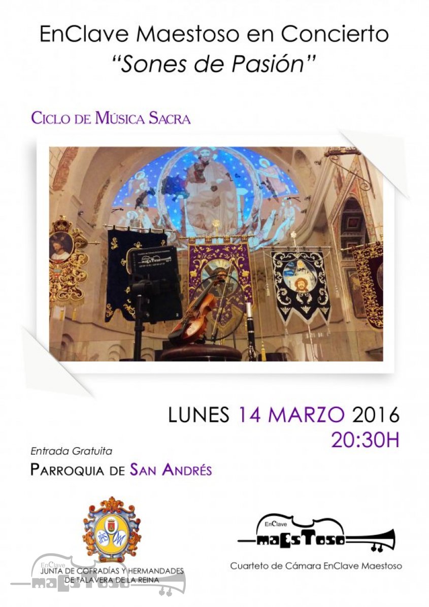 Concierto de EnClave Maestoso Parroquia de San Andrés - Ciclo de Música Sacra 2016