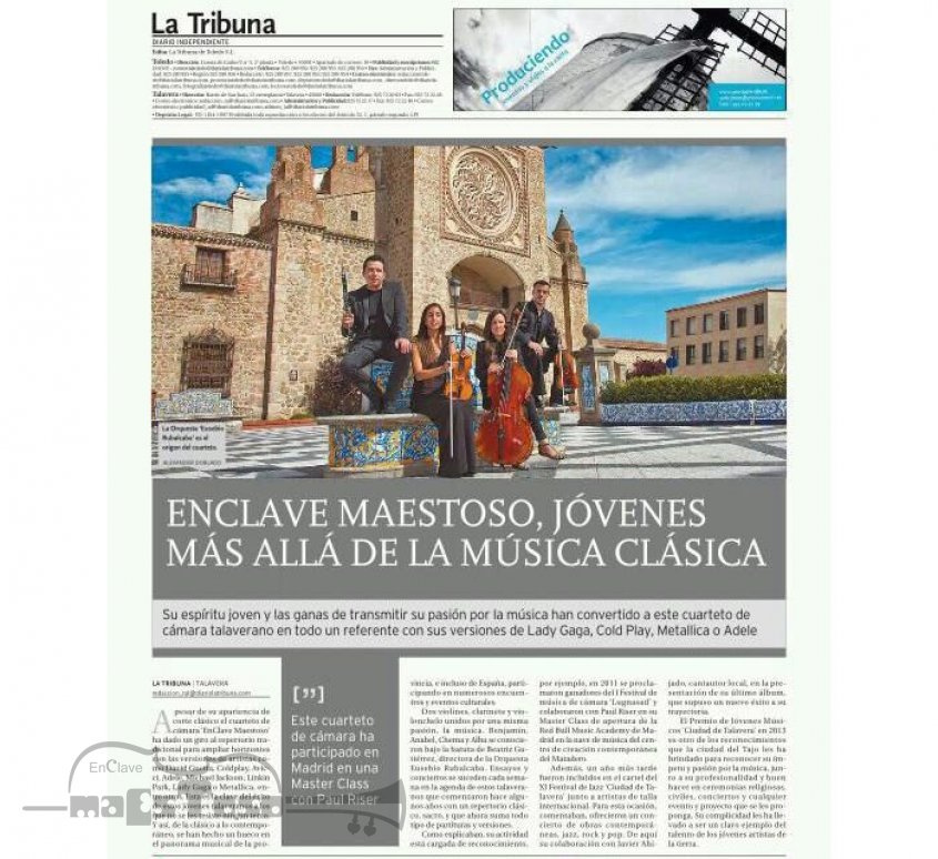 EnClave Maestoso, Jóvenes más Allá de la Música Clásica