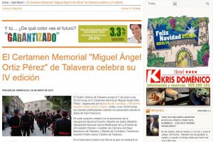 El Certamen Memorial Miguel Ángel Ortiz Pérez de Talavera Celebra su IV Edición